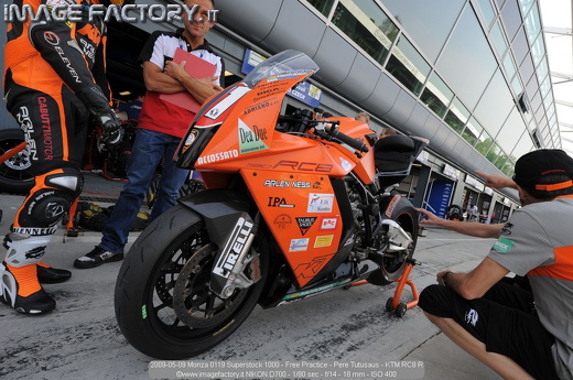 2009-05-09 Monza 0119 Superstock 1000 - Free Practice - Pere Tutusaus - KTM RC8 R